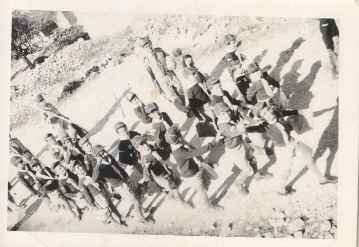 A Photograph of a Sareyyet Ramallah Scout Camp
