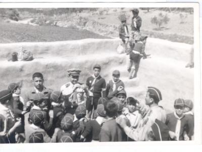 صورة من مخيم كشفي تابع لسرية رام الله الأولى