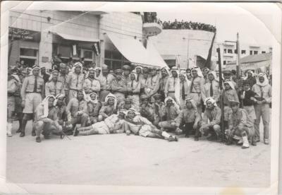 صورة لأعضاءٍ من سرية رام الله