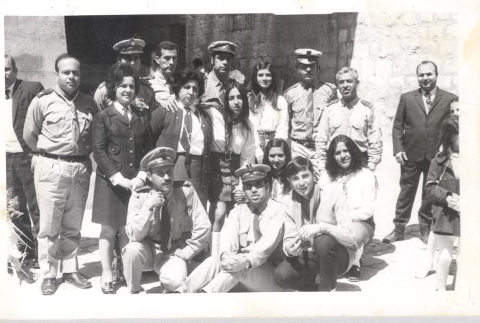 صورة لأعضاءٍ من سرية رام الله