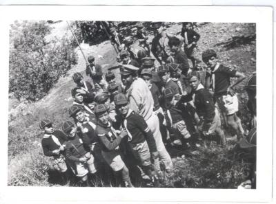 صورة من مخيم كشفي تابع لسرية رام الله الأولى