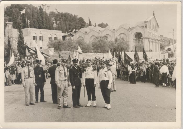صورة من عرض كشفي لسرية رام الله الأولى، 1960-69
