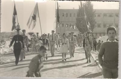 صورة من عرض كشفي لسرية رام الله الأولى، 1930-47
