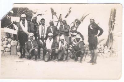 صورة من مخيم كشفي تابع لسرية رام الله الأولى