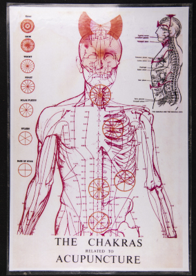 An Illustration Explaining Indian "Chakras"
