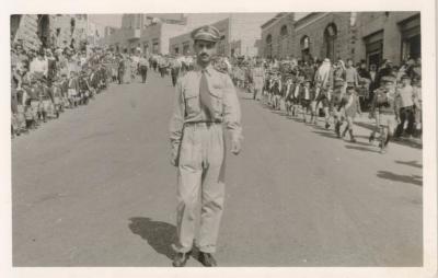 صورة من عرض كشفي لسرية رام الله الأولى، 1960-69

