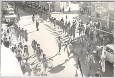 صورة من عرض كشفي لسرية رام الله الأولى، 1960-69
