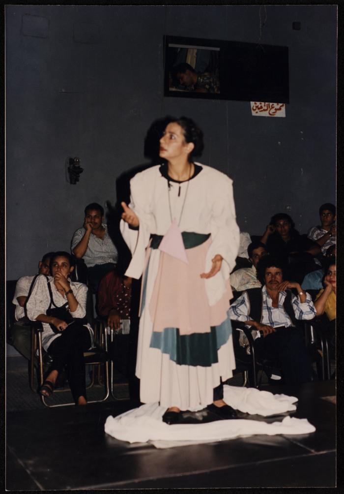 A Photograph of Ashtar's Theatrical Performance 