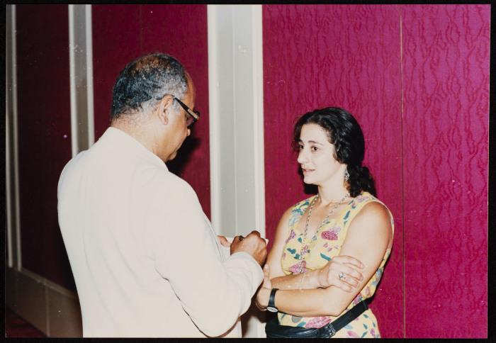 A Photograph of Ashtar's Theatrical Performance 