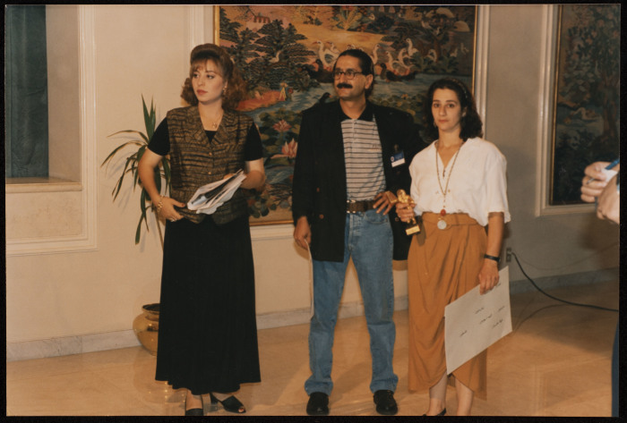 A Photograph of Ashtar's Theatrical Performance 