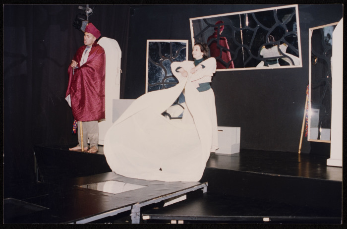 A Photograph of Ashtar's Theatrical Performance 