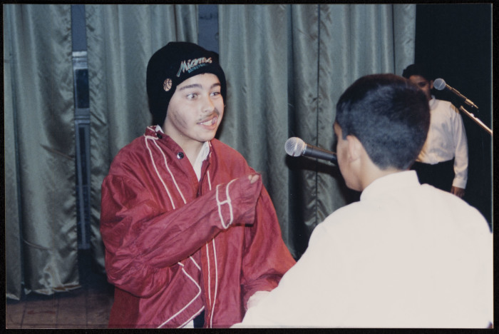 A Photograph of Children Drama Training in al-Quds and Ramallah, Ashtar Theatre, 1997-99