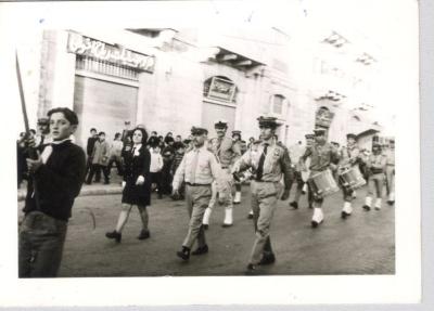 صورة من عرض كشفي لسرية رام الله الأولى، 1960-69
