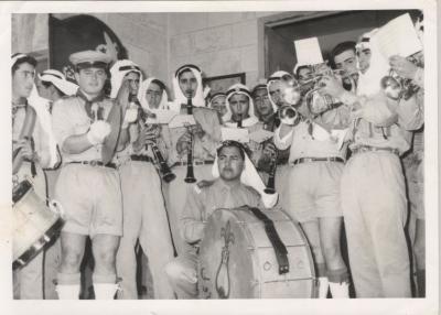 صورة من عرض كشفي لسرية رام الله الأولى، 1930-47
