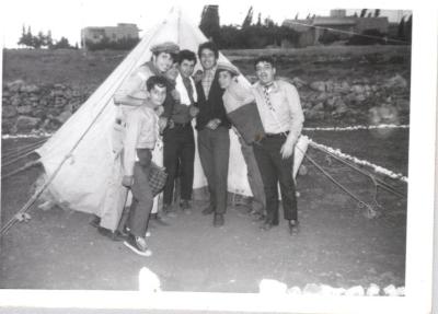 صورة من مخيم كشفي تابع لسرية رام الله الأولى