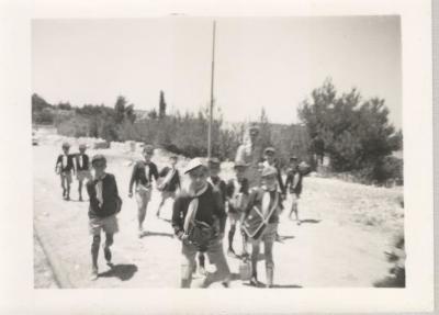 صورة من مخيم كشفي تابع لسرية رام الله الأولى