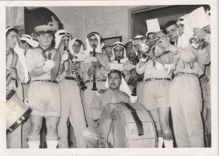 A Photograph of a Scout Parade by Sareyyet Ramallah, 1930-47