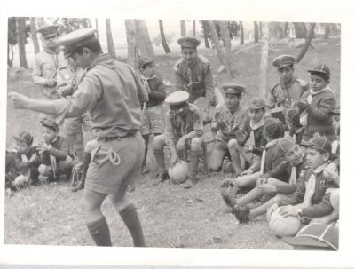 صورة من مخيم كشفي تابع لسرية رام الله الأولى