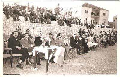 Members of Sareyyet Ramallah-First Ramallah Scout Group