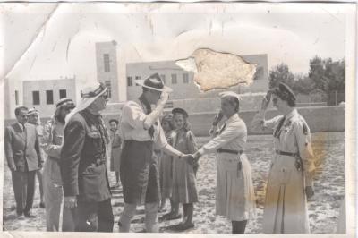 صورة من مخيم كشفي تابع لسرية رام الله الأولى