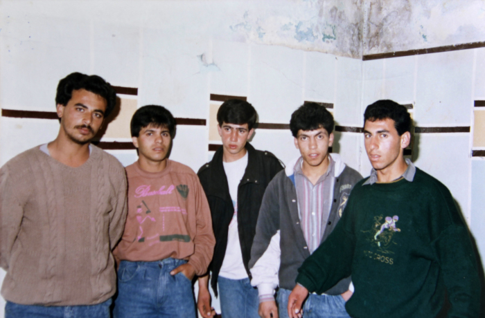 A Photograph of Some of the Friends of abu Aker Family 