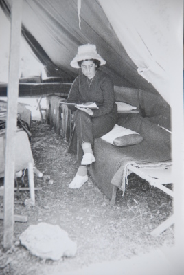 A Photograph of a Sareyyet Ramallah Scout Camp
