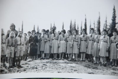 A Photograph of a Sareyyet Ramallah Scout Camp
