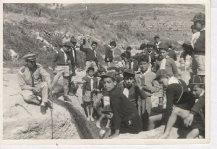 A Photograph of a Sareyyet Ramallah Scout Camp
