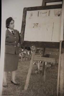 A Photograph of a Sareyyet Ramallah Scout Camp
