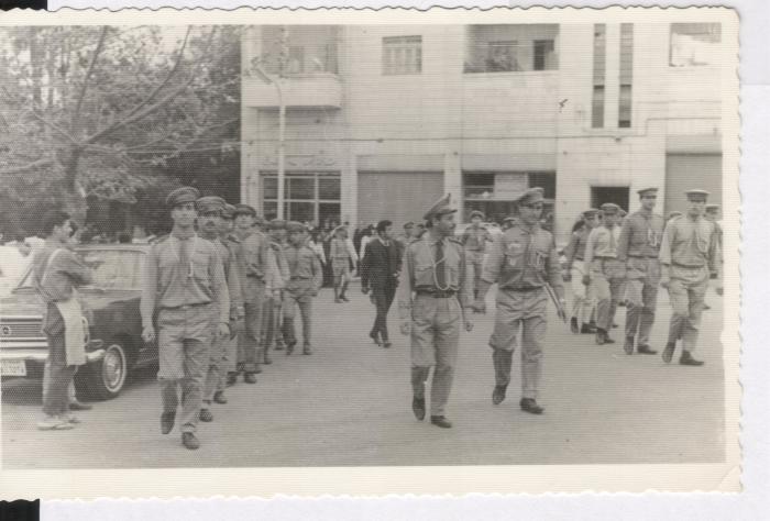 صورة من عرض كشفي لسرية رام الله الأولى، 1960-69
