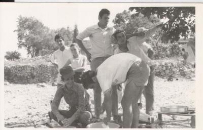 A Photograph of a Sareyyet Ramallah Scout Camp

