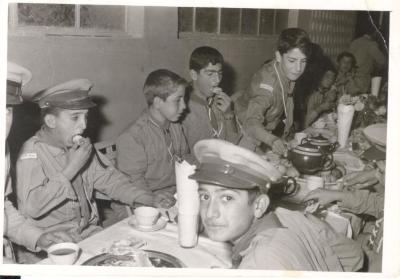 A Photograph of a Sareyyet Ramallah Scout Camp
