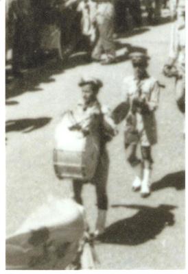 A Photograph of a Scout Parade by Sareyyet Ramallah