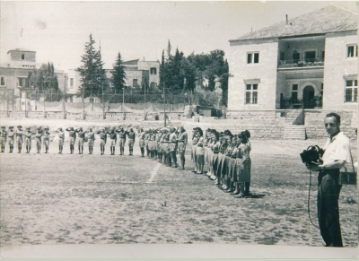 A Photograph of a Sareyyet Ramallah Scout Camp
