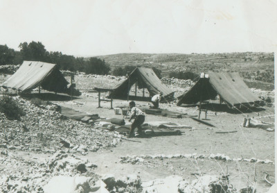 A Photograph of a Sareyyet Ramallah Scout Camp
