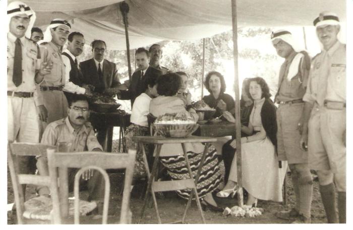 A Photograph of a Sareyyet Ramallah Scout Camp
