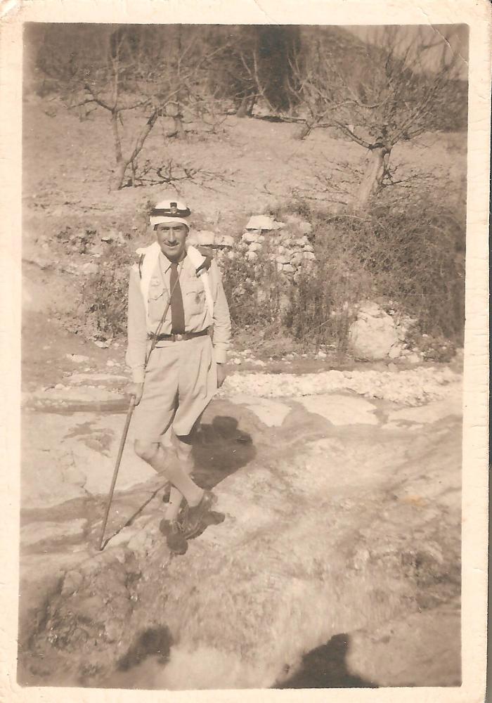 One of the members of The First Ramallah Scout Group (Sareyyet Ramallah)