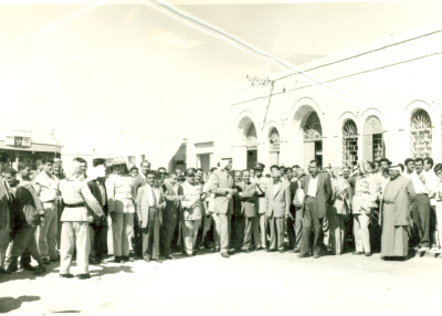 A Photograph of a Scout Parade by Sareyyet Ramallah, 1960s