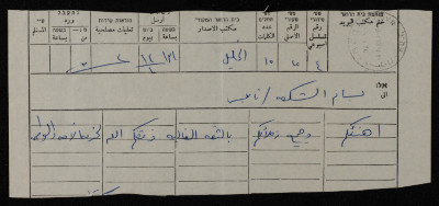 A Telegram Sent to Bassam ash-Shakʿa