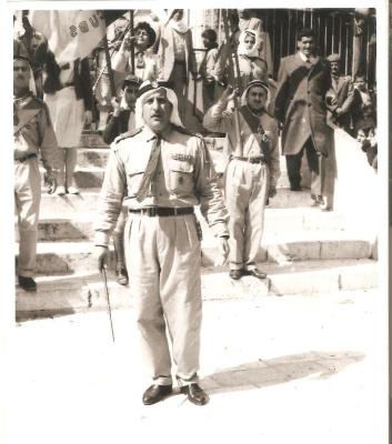 A Photograph of a Scout Parade by Sareyyet Ramallah, 1950s