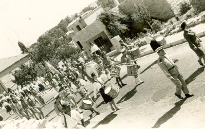 A Photograph of a Scout Parade by Sareyyet Ramallah, 1960s