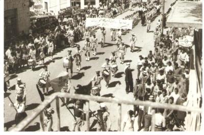 A Photograph of a Scout Parade by Sareyyet Ramallah, 1960s