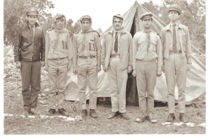 A Photograph of a Sareyyet Ramallah Scout Camp
