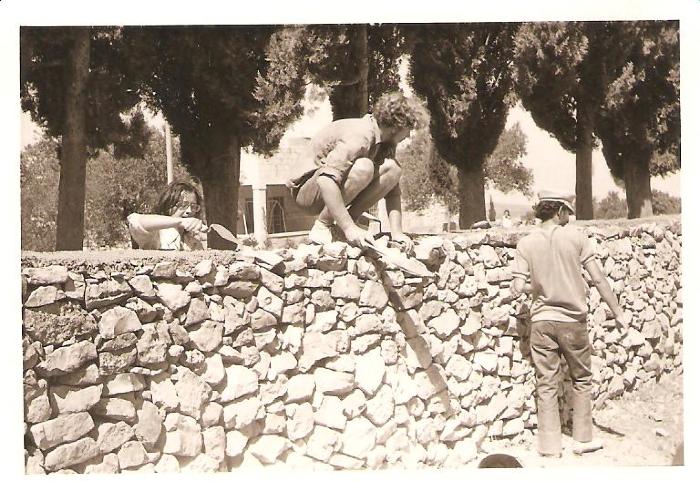 A Photograph of a Sareyyet Ramallah Scout Camp

