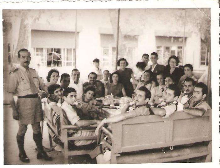 A Photograph of a Sareyyet Ramallah Scout Camp
