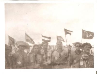 The Palestinian Scout Association at in international event