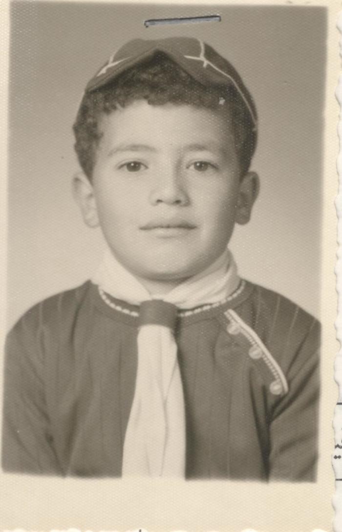 Portraite a member of The First Ramallah Scout Group (Sareyyet Ramallah)