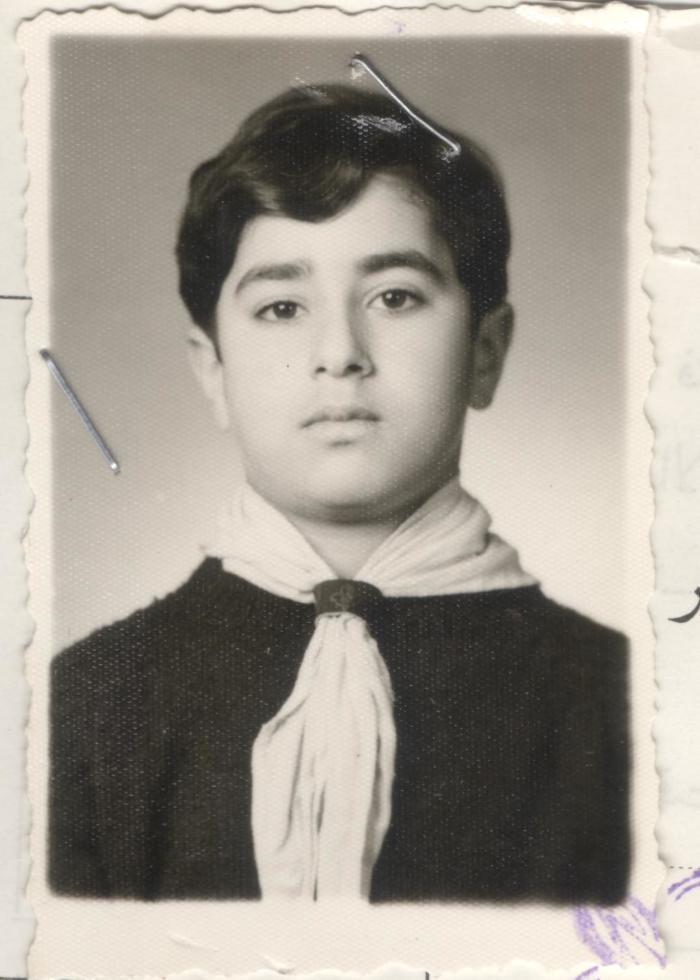 Portraite of Bassam Farah; a member of The First Ramallah Scout Group (Sareyyet Ramallah)
