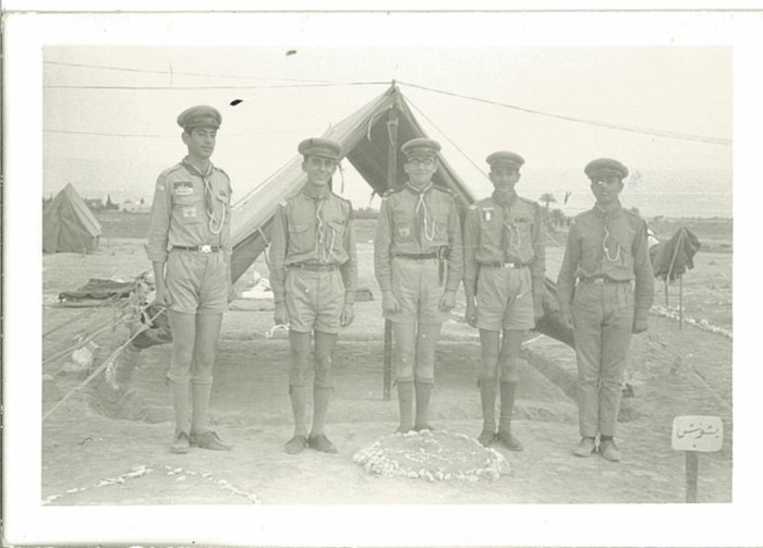 A Photograph of a Sareyyet Ramallah Scout Camp
