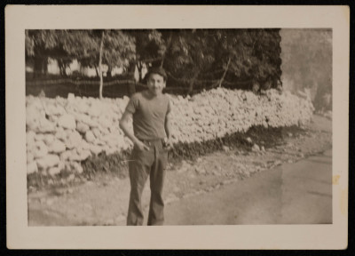 A Photograph of Tayeʿ ar-Rimawy in Beit Rima Village 